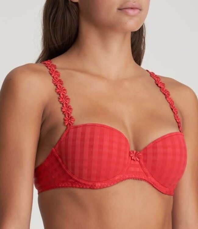 Avero Voorgevormde Balconette BH - Scarlet
