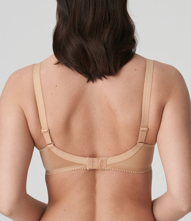 Satin Volle Cup BH Naadloos - Cognac