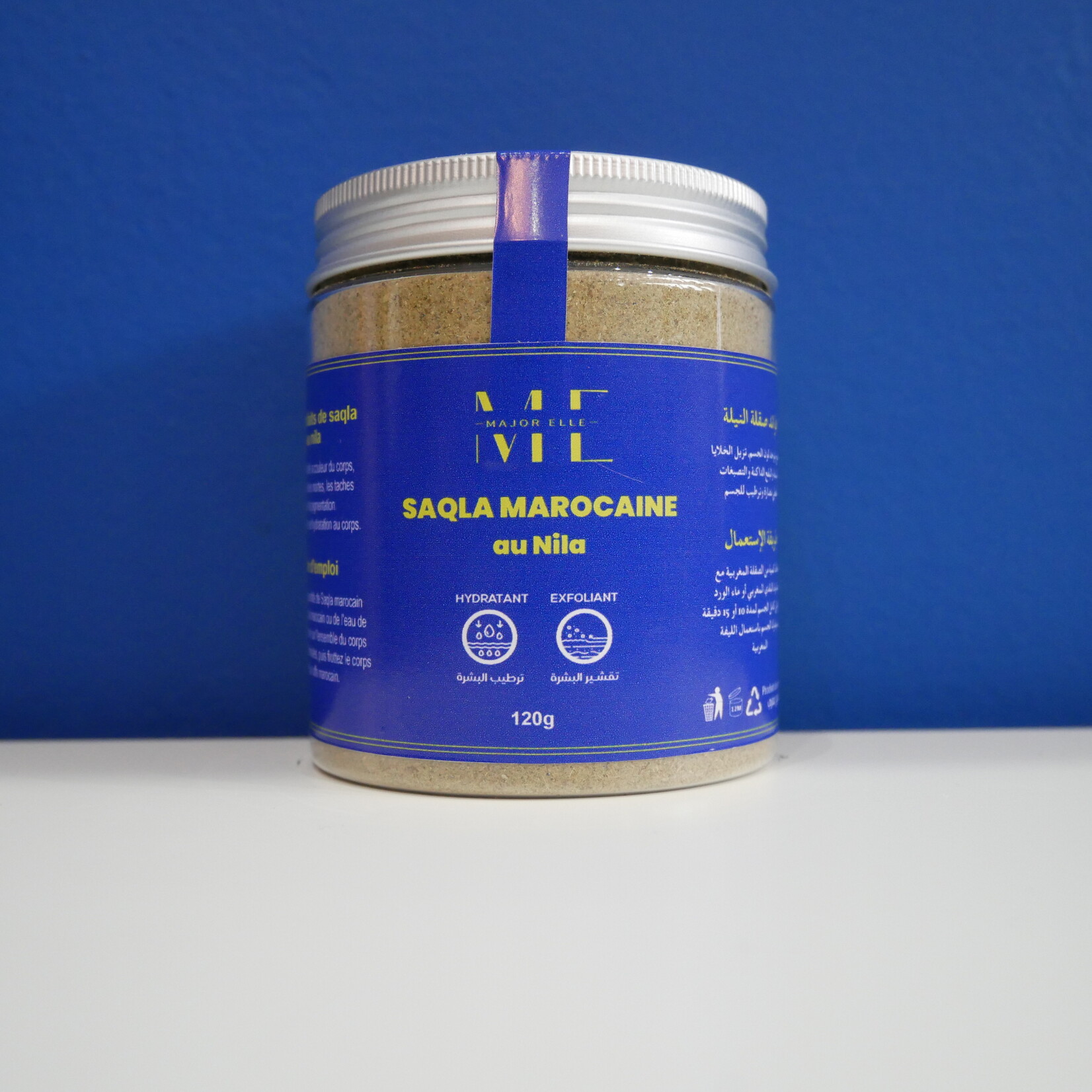 Saqla au Nila 120g "100% Natural Herbs" body scrub