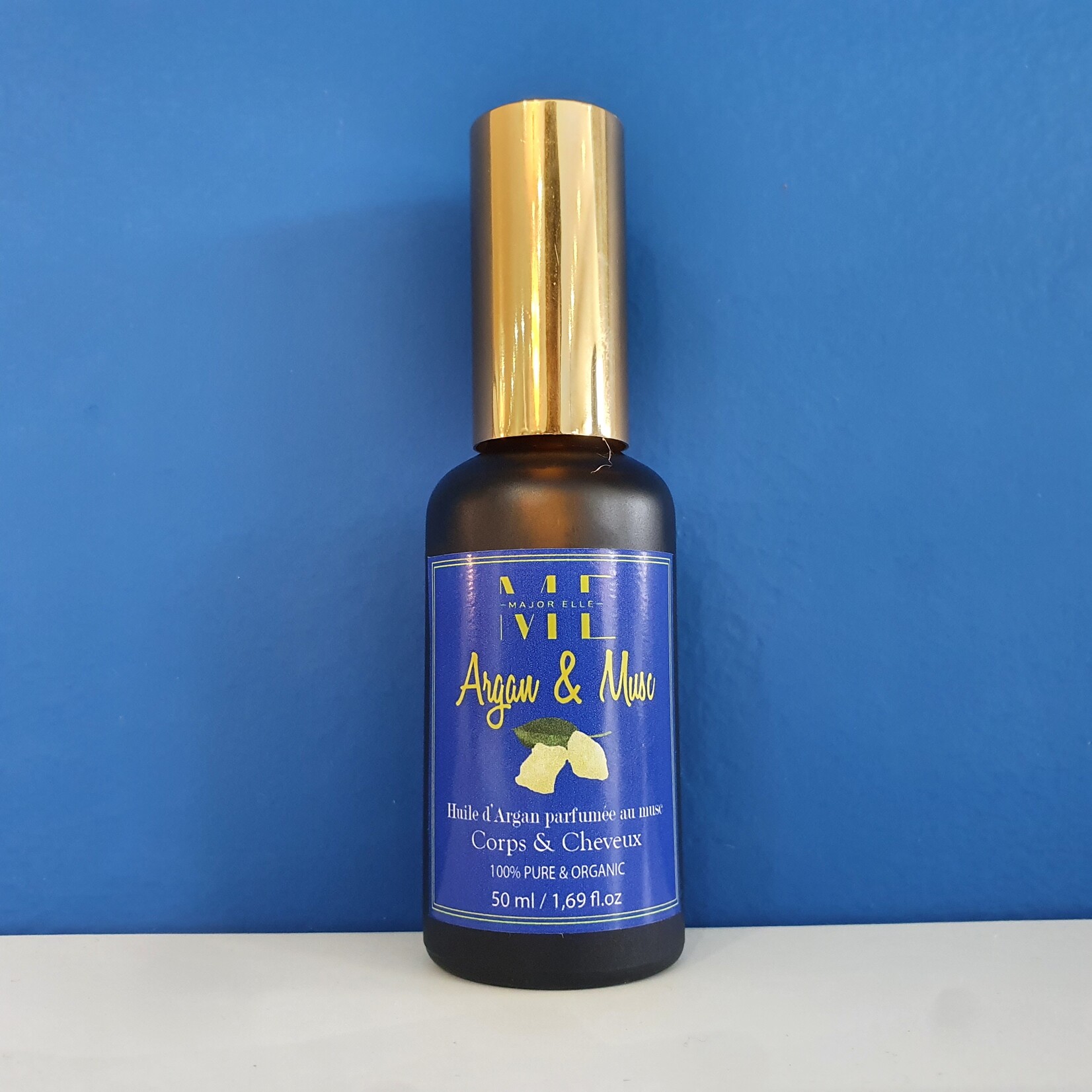 Huile d'Argan parfumée au Musk-50ml 100% pure & organic