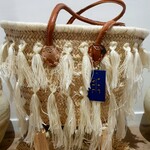 Handmade Moroccan wicker bag