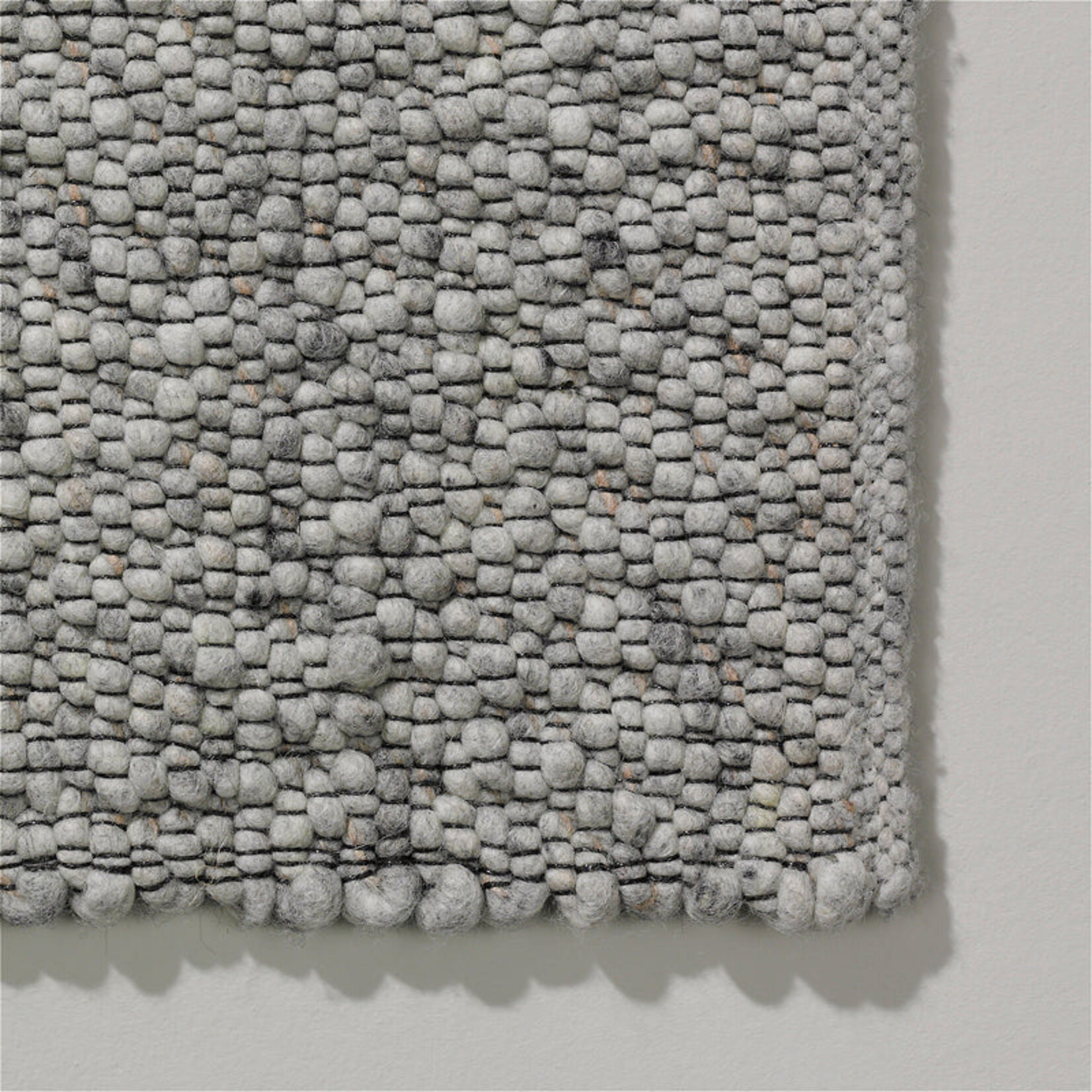 Beside Rugs Wollen vloerkleed Barcelona Grijs