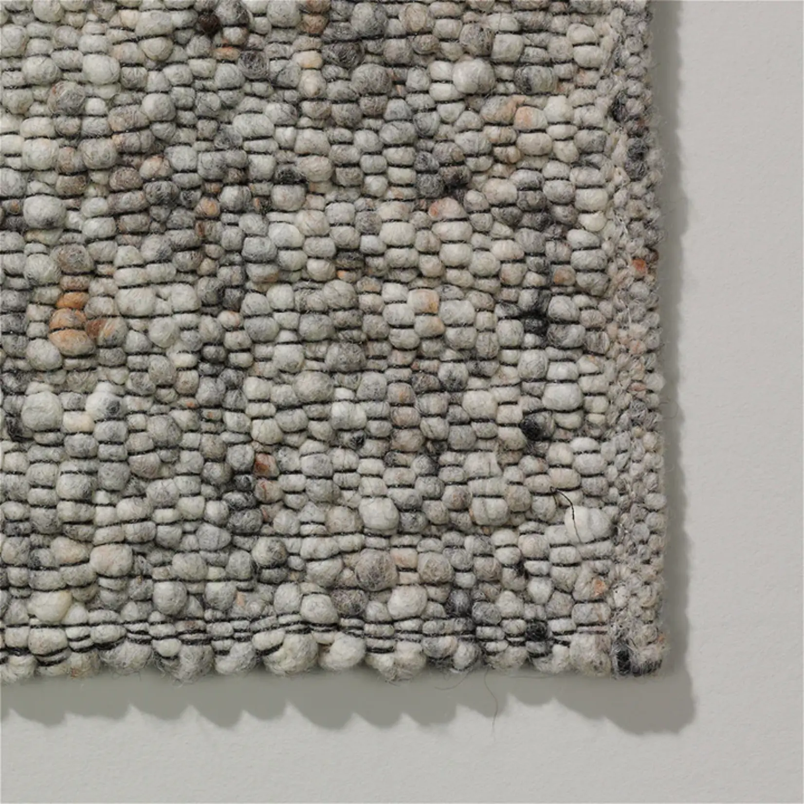 Beside Rugs Wollen vloerkleed Barcelona Warmgrijs