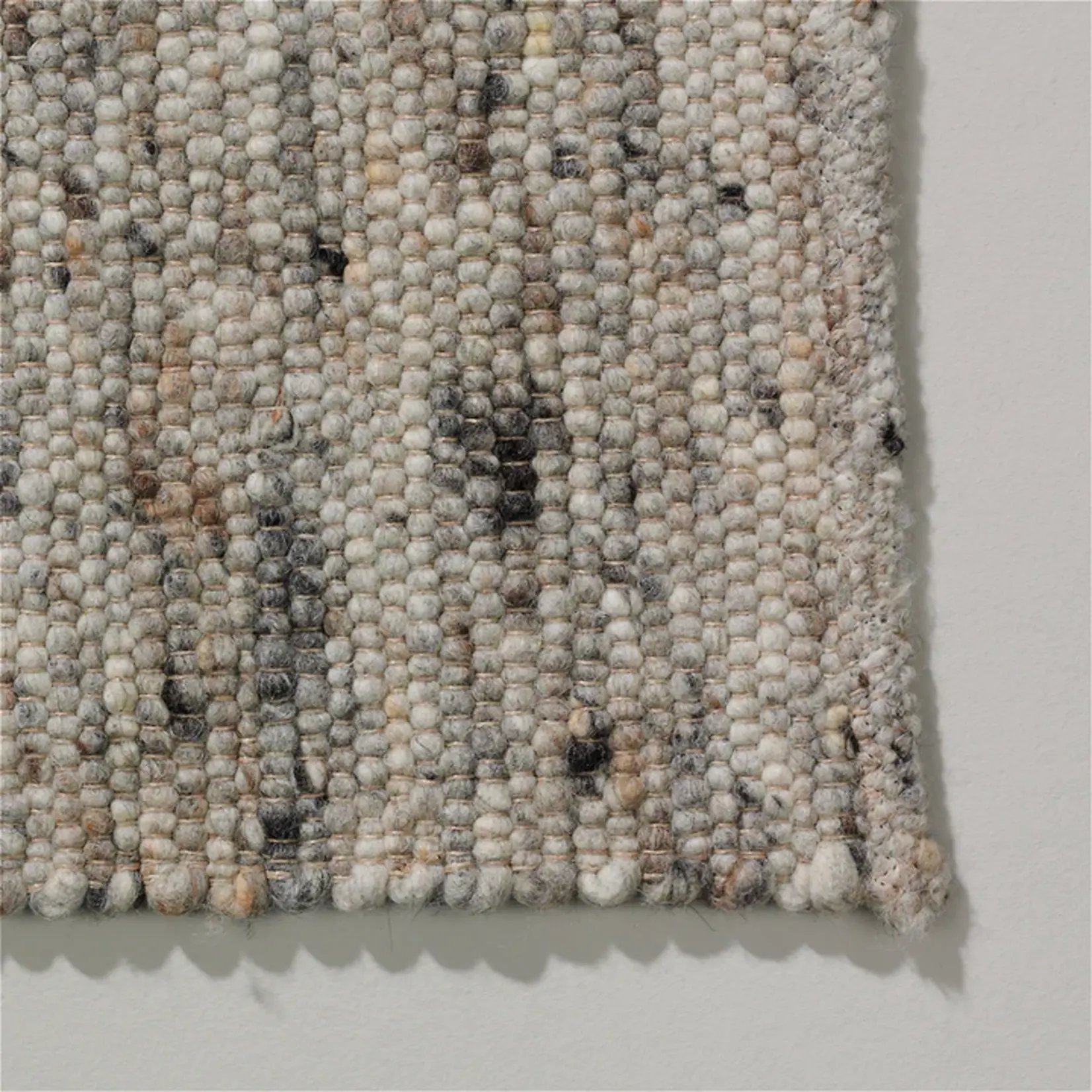 Beside Rugs Wollen vloerkleed Vegas warmgrijs