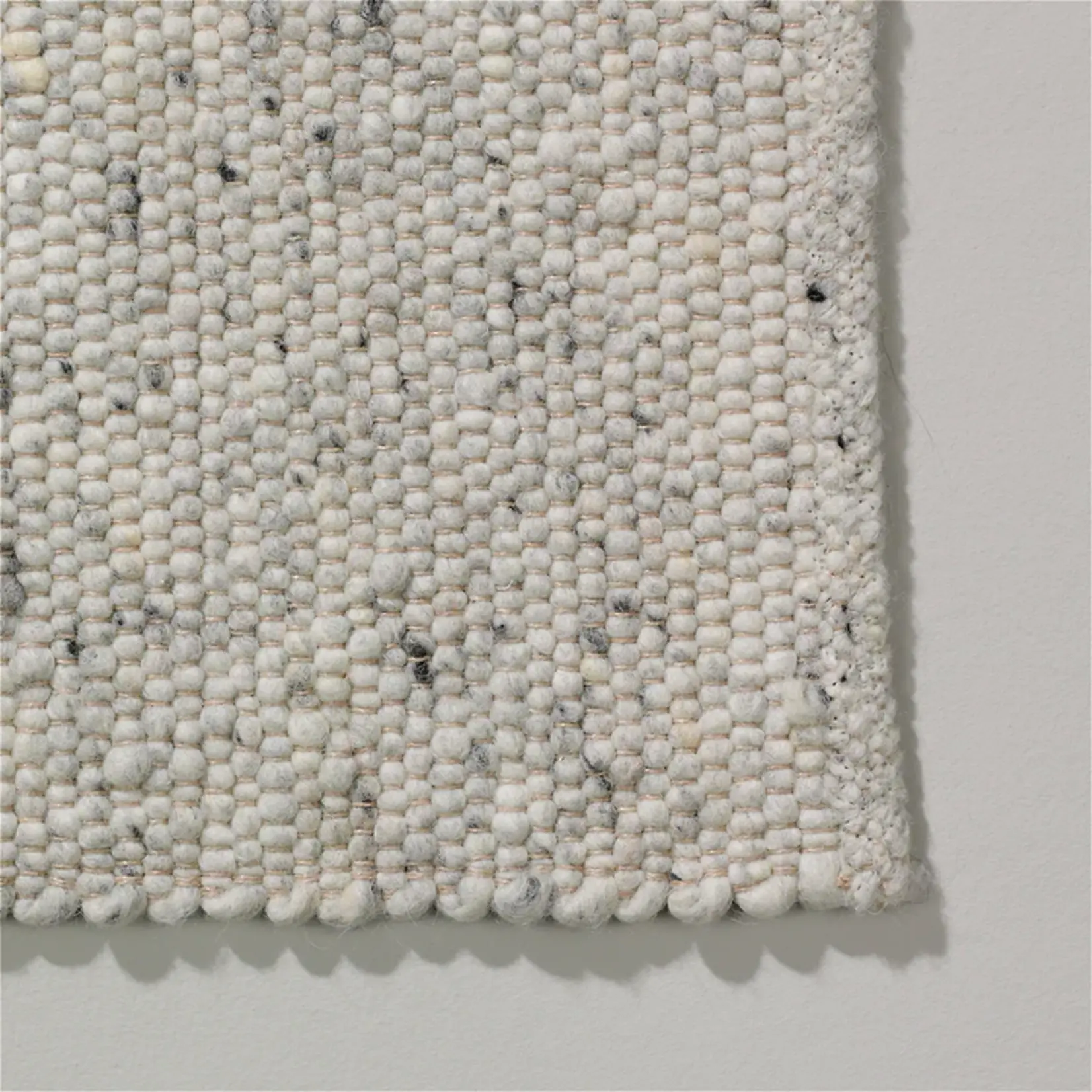 Beside Rugs Wollen vloerkleed Vegas lichtgrijs