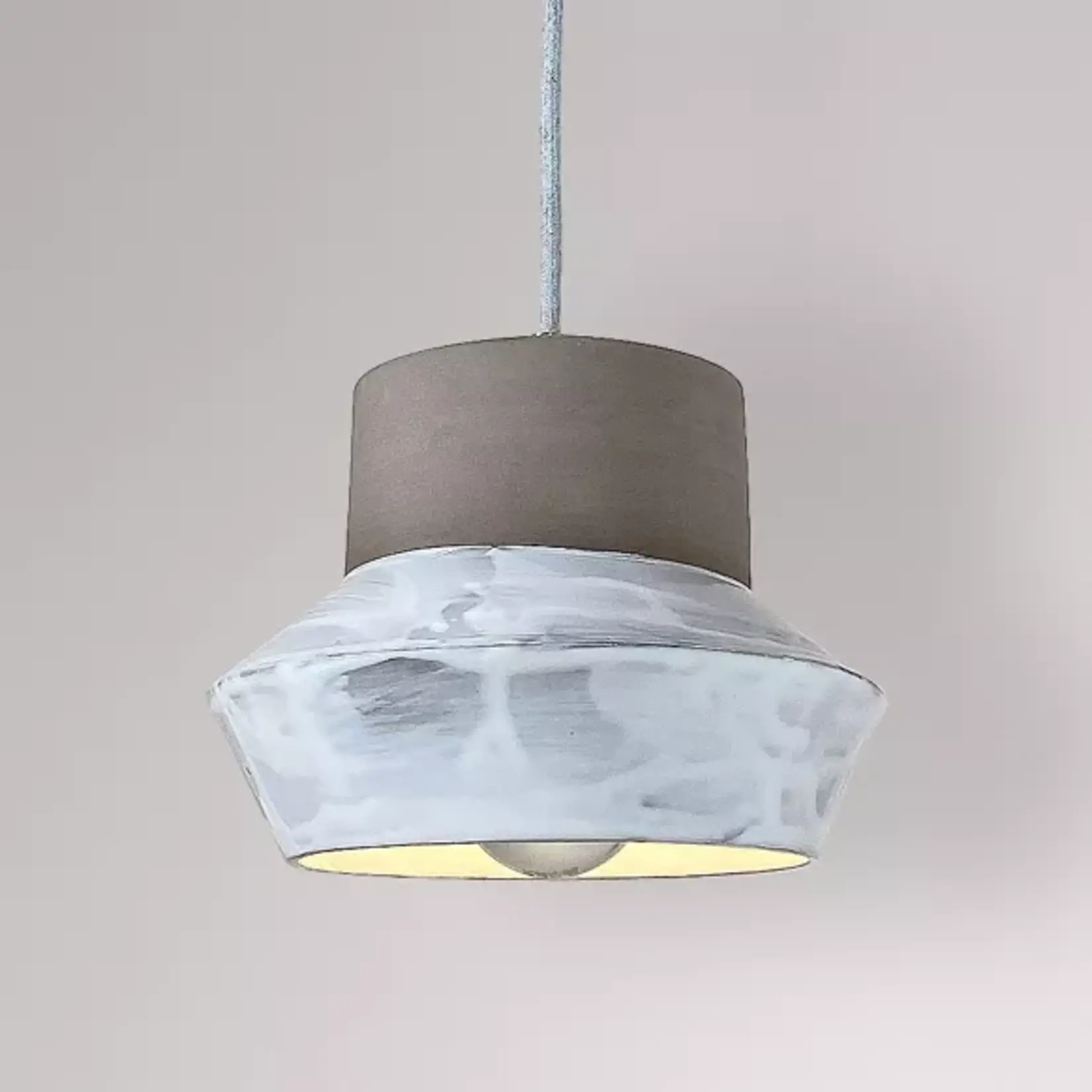 Greatceramics Hanglamp Waikiki Beach White Glaze