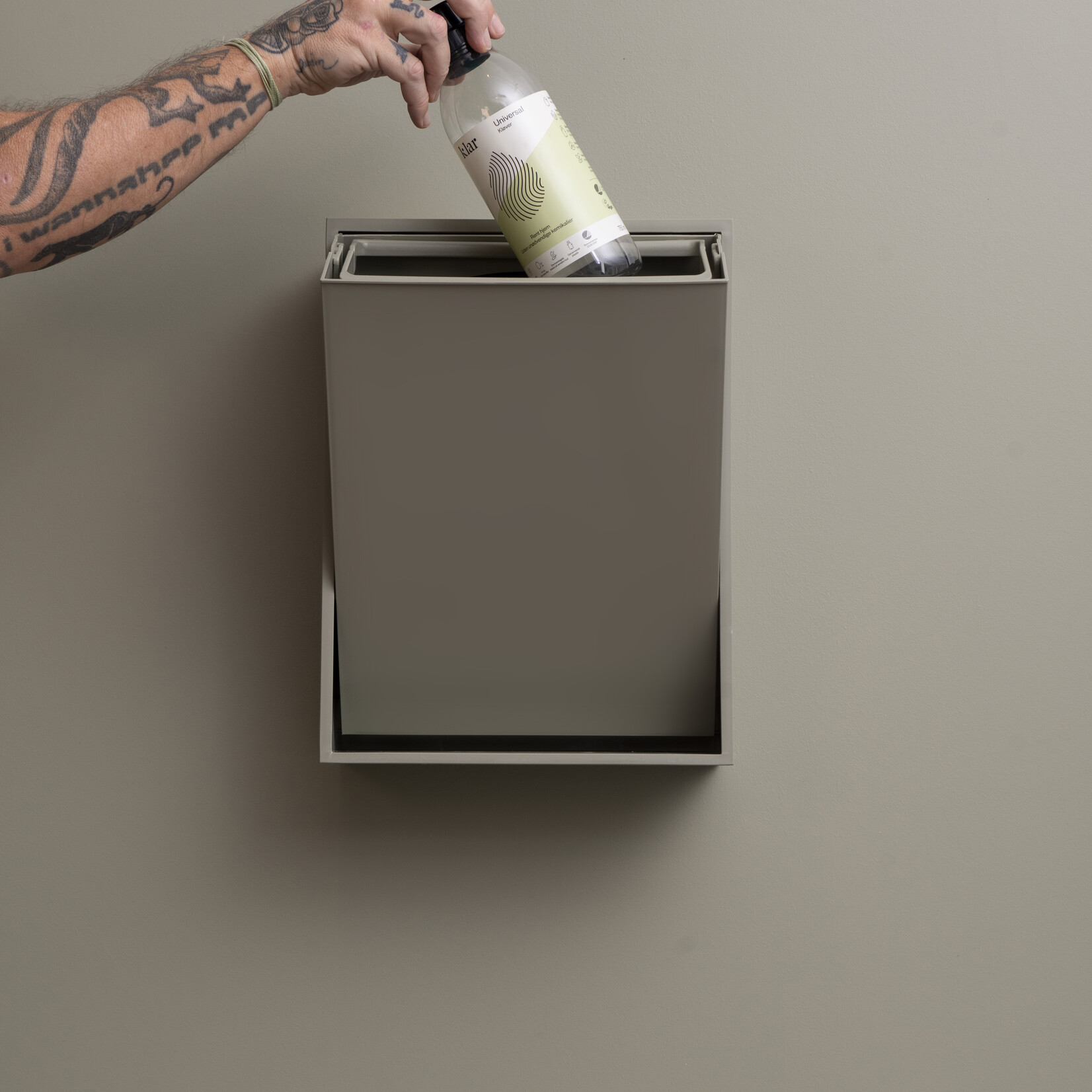 ReCollector Recycle Box oak green