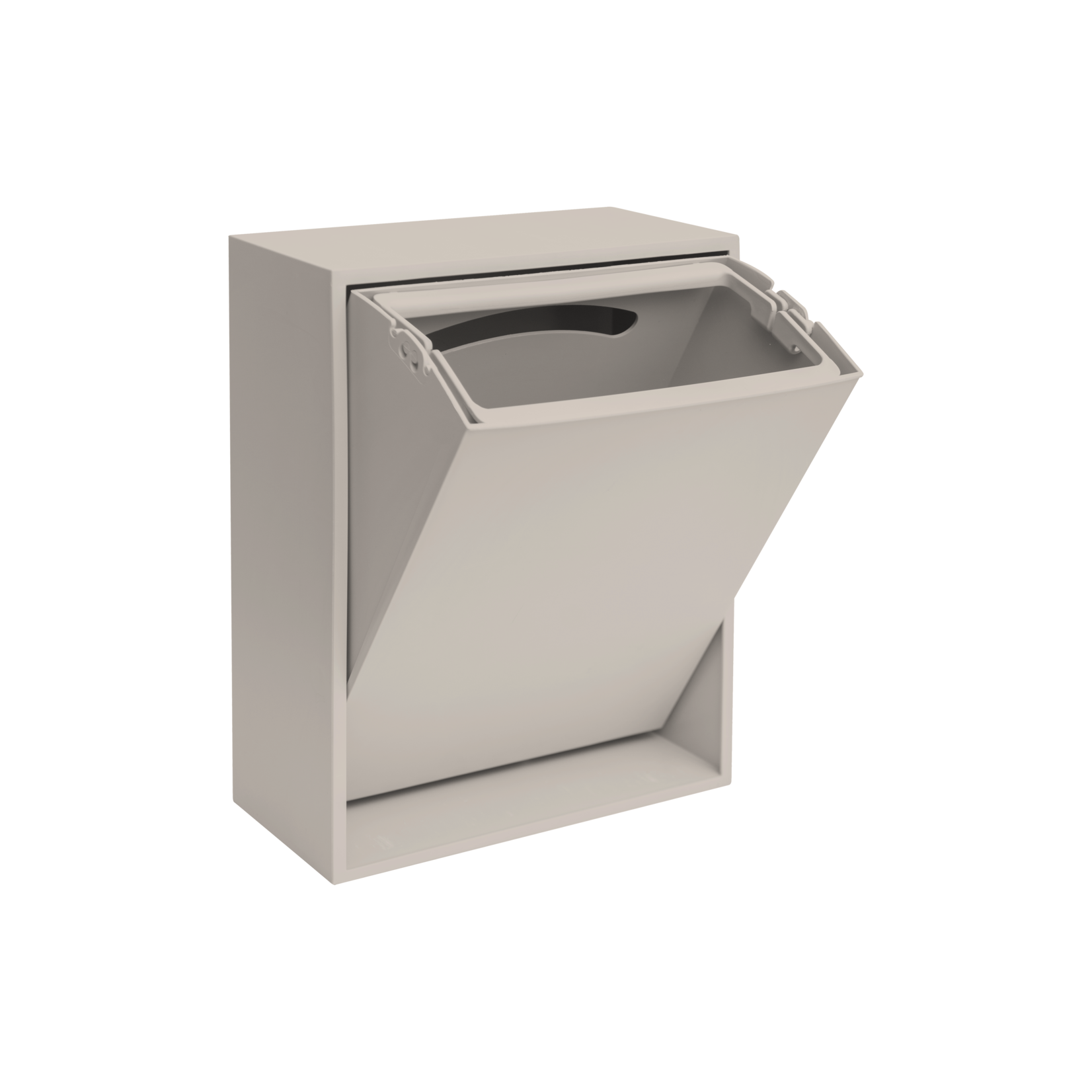 ReCollector Recycle Box silver cloud grey