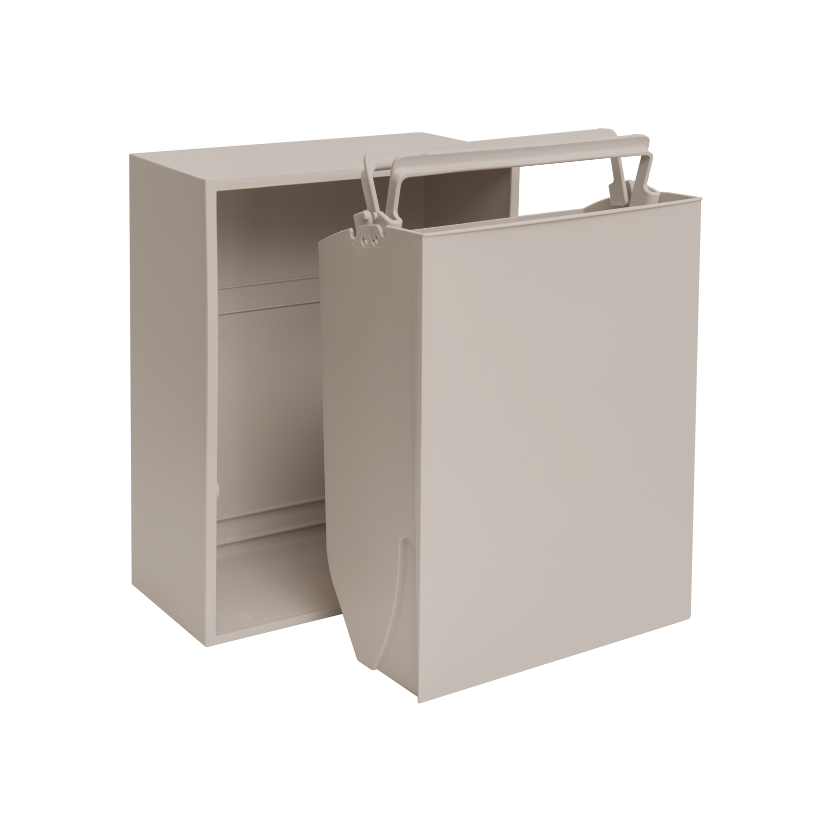 ReCollector Recycle Box silver cloud grey