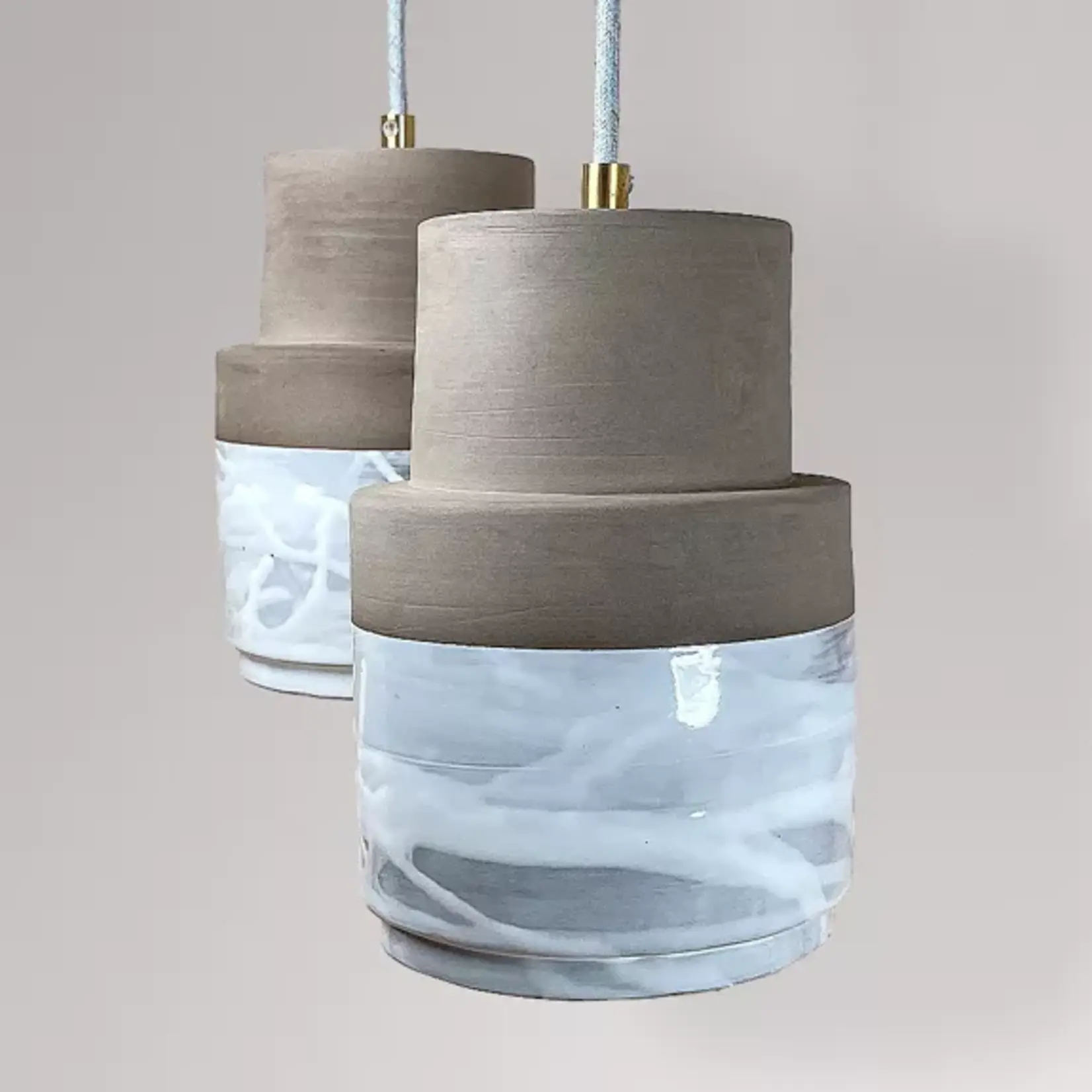 Greatceramics Hanglamp Banzai White Glaze