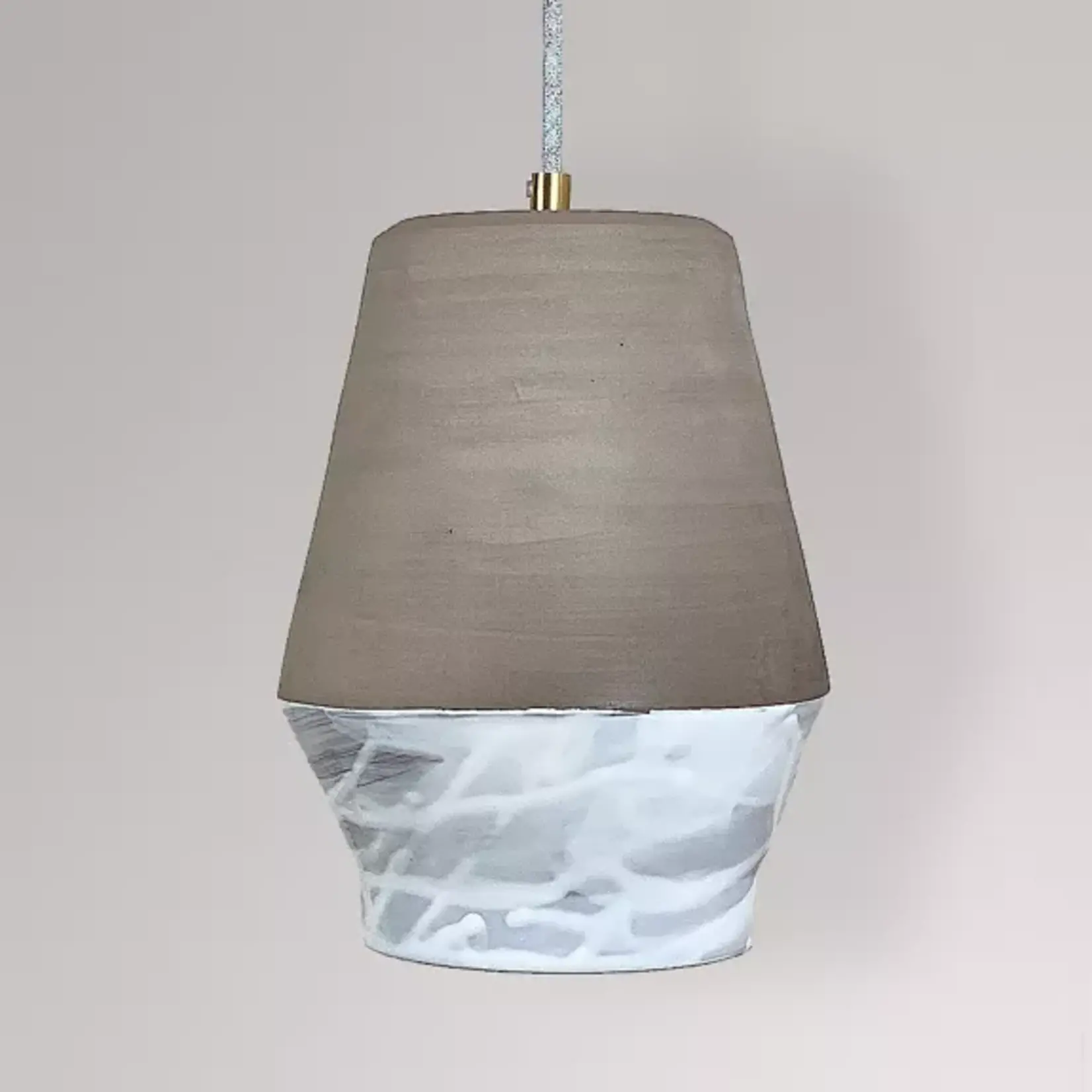 Greatceramics Lamp Makua Beach White Glaze