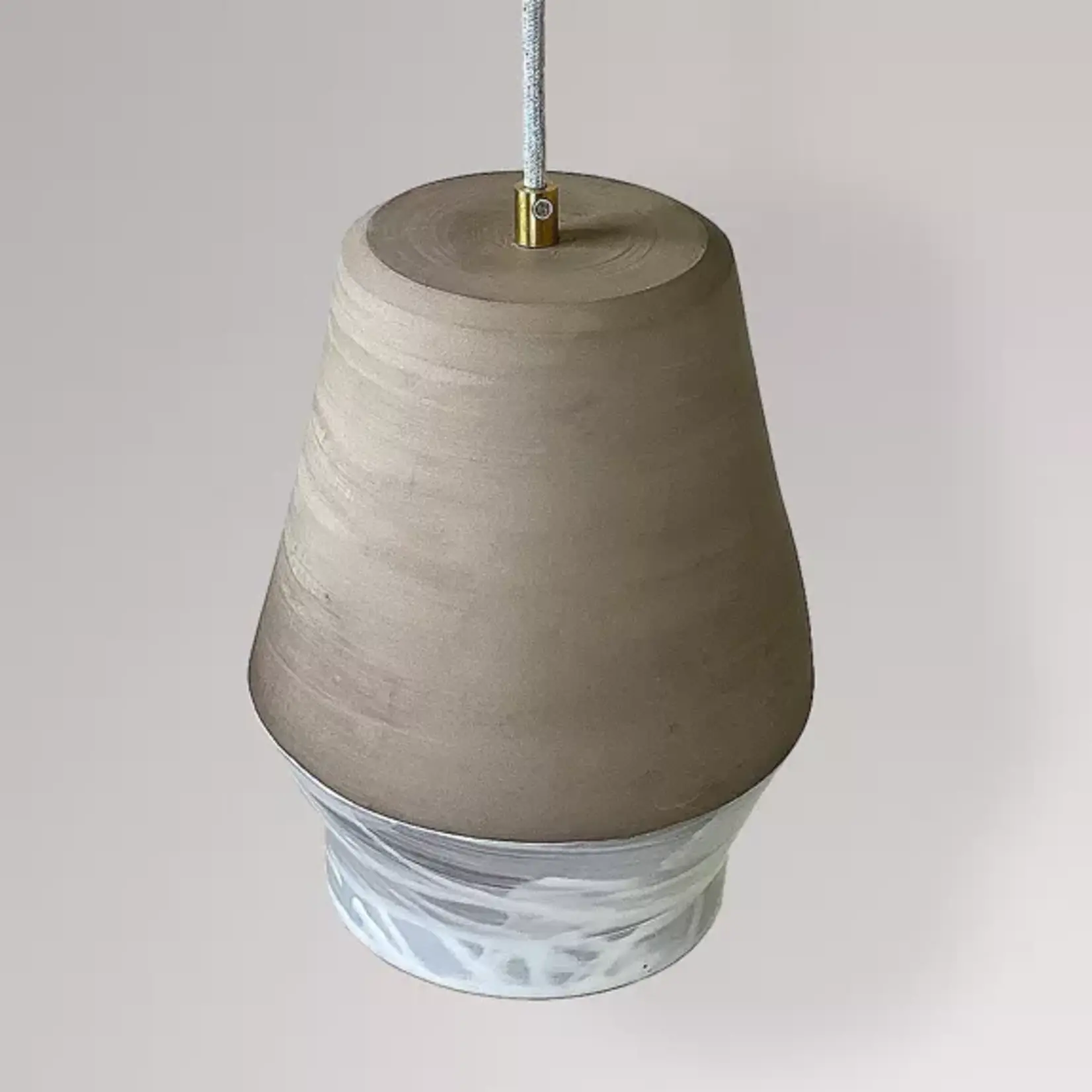 Greatceramics Lamp Makua Beach White Glaze