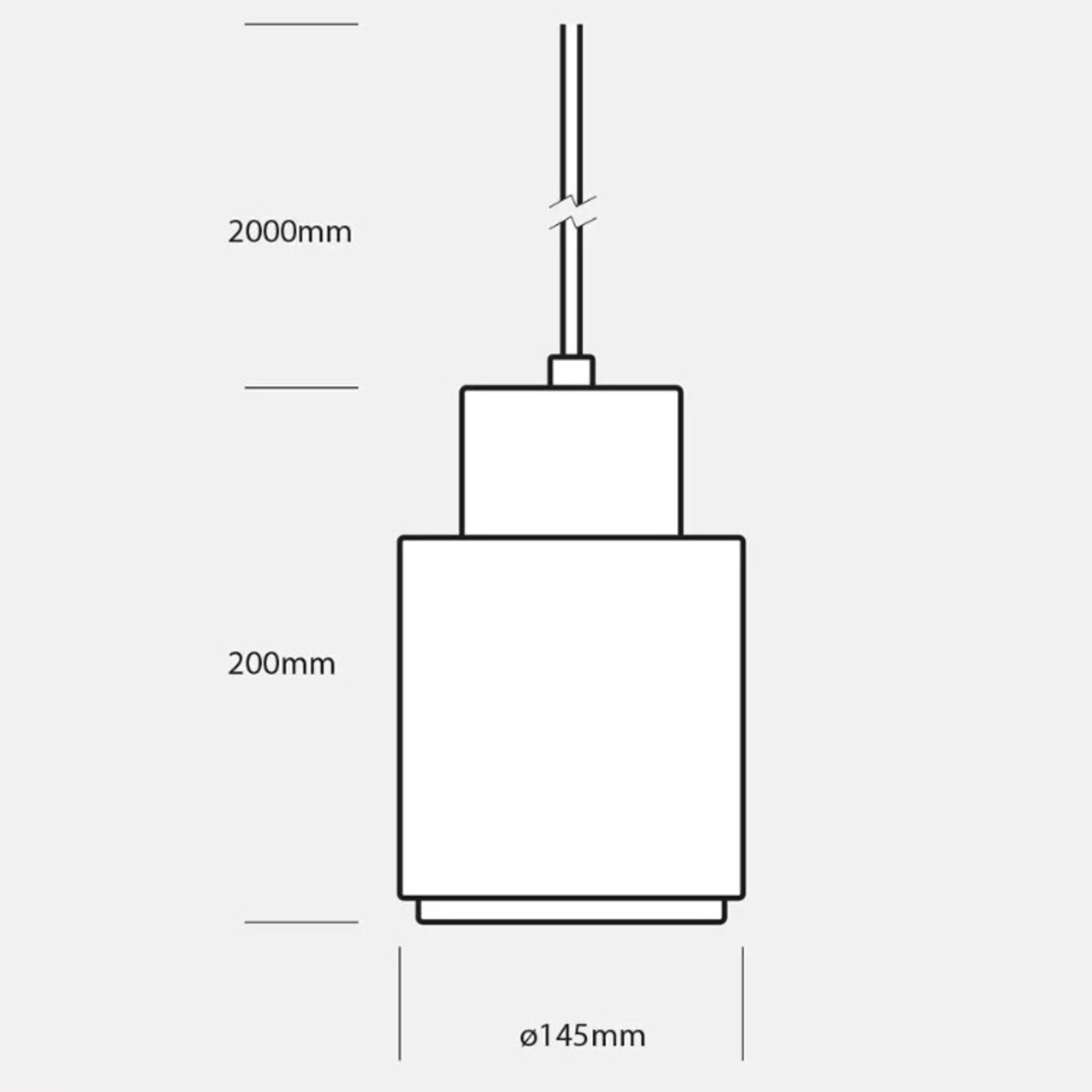 Greatceramics Hanglamp Banzai White Glaze