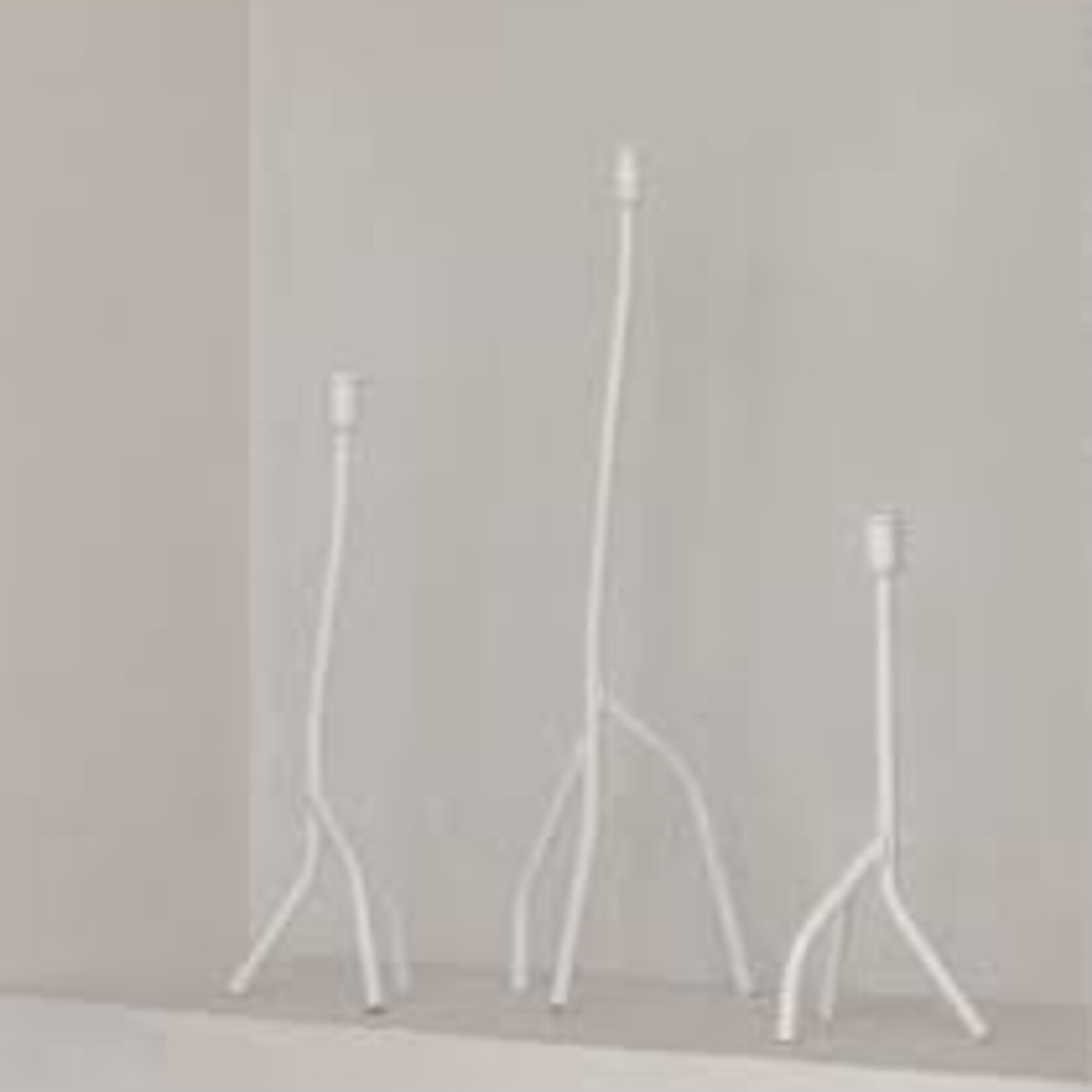 K'willeminhuis Thin candleholder white