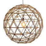 Binthout Bollelamp naturel - 100 cm