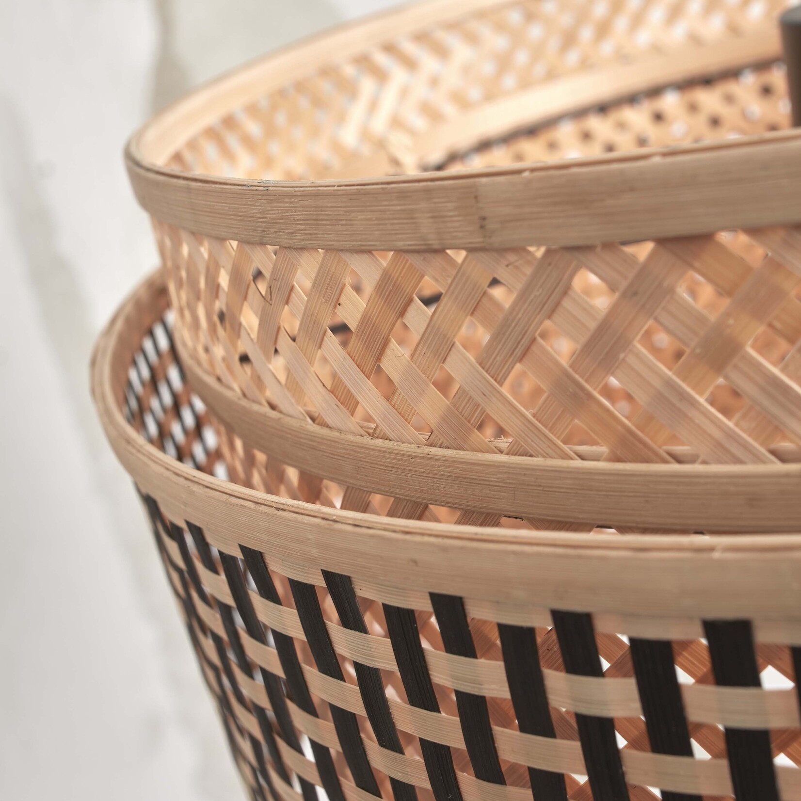 Good&Mojo Bhutan staande lamp - natural/black M