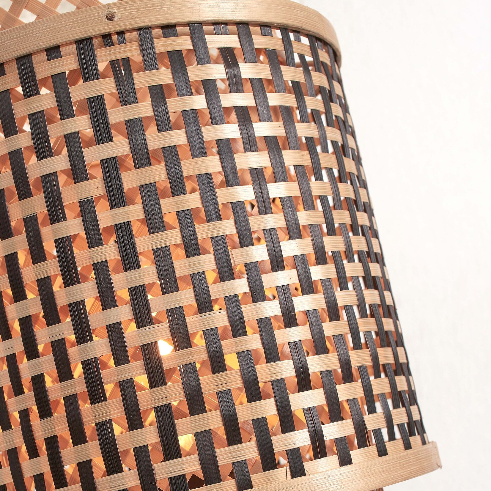 Good&Mojo Bhutan staande lamp - natural/black M