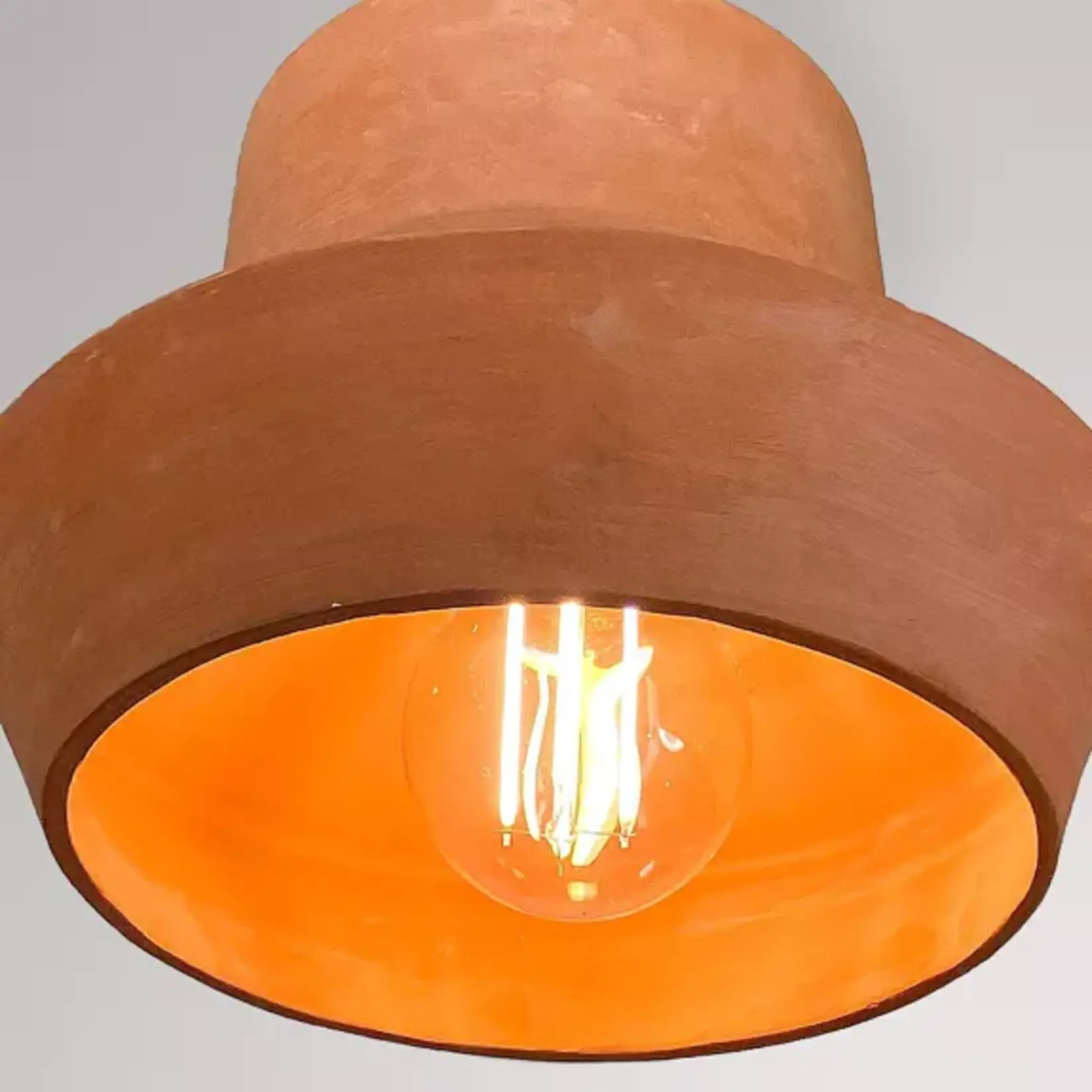 Greatceramics Hanglamp Waikiki Beach Terracotta