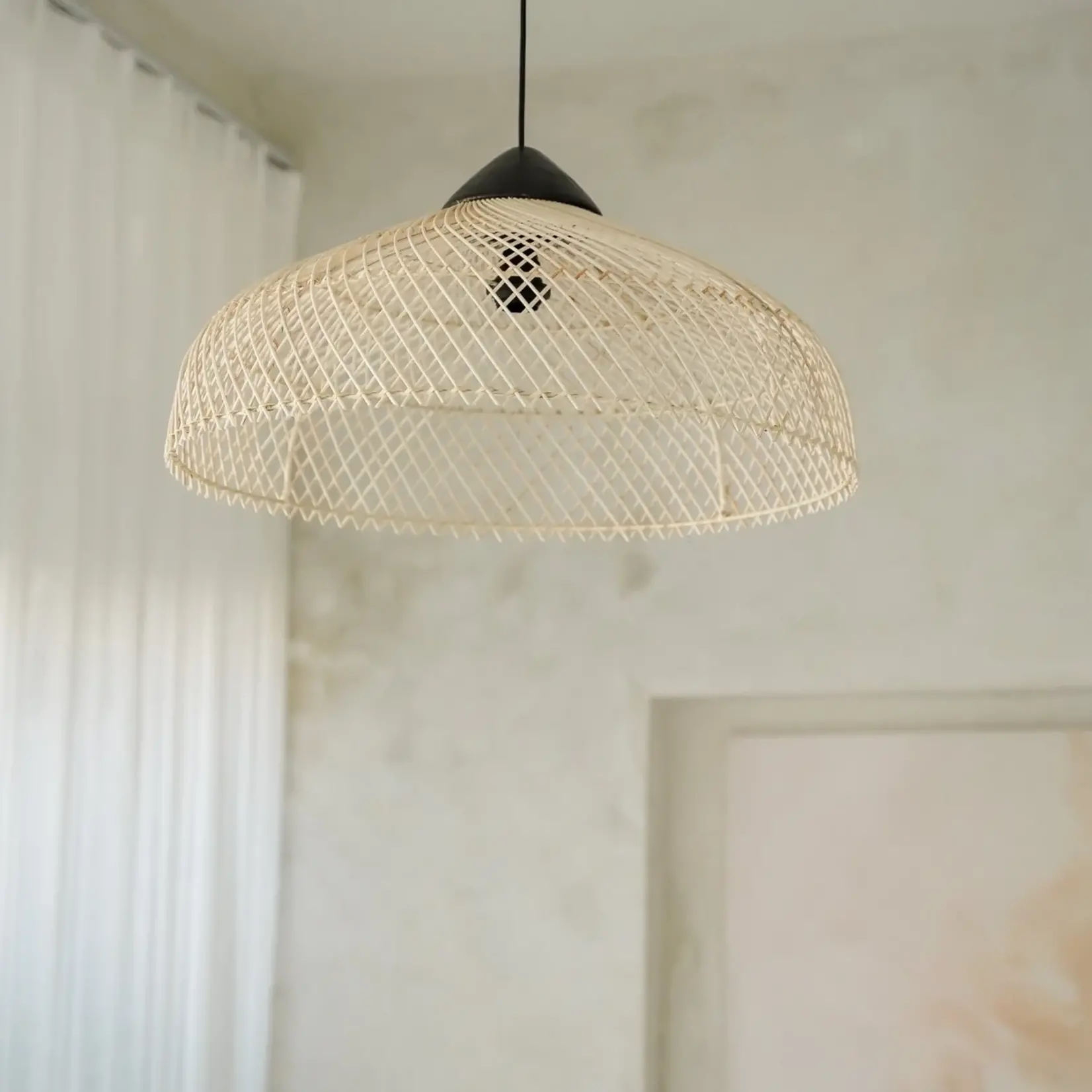 Hippie Monkey Kayu Atap lampshade M
