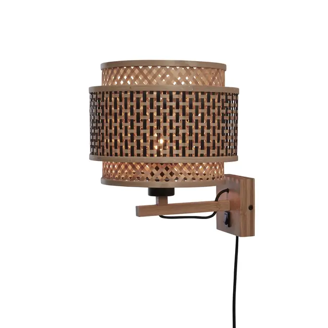 Good&Mojo Bhutan wandlamp - naturel frame