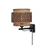 Good&Mojo Bhutan wandlamp - zwart frame