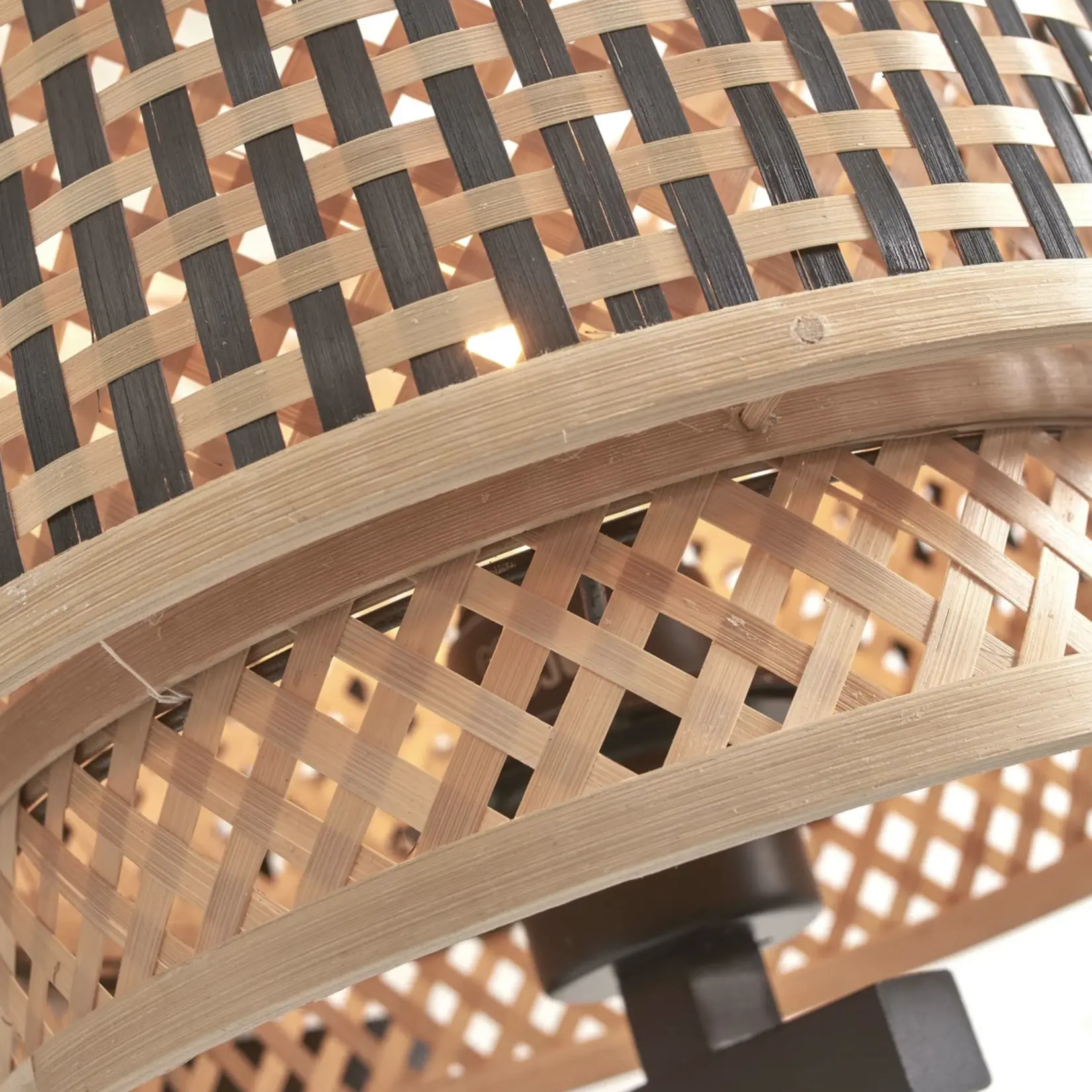Good&Mojo Bhutan wandlamp - zwart frame