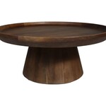 HSM Collection Drum coffeetable 75cm - brown