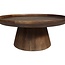 HSM Collection Drum coffeetable 75cm - brown