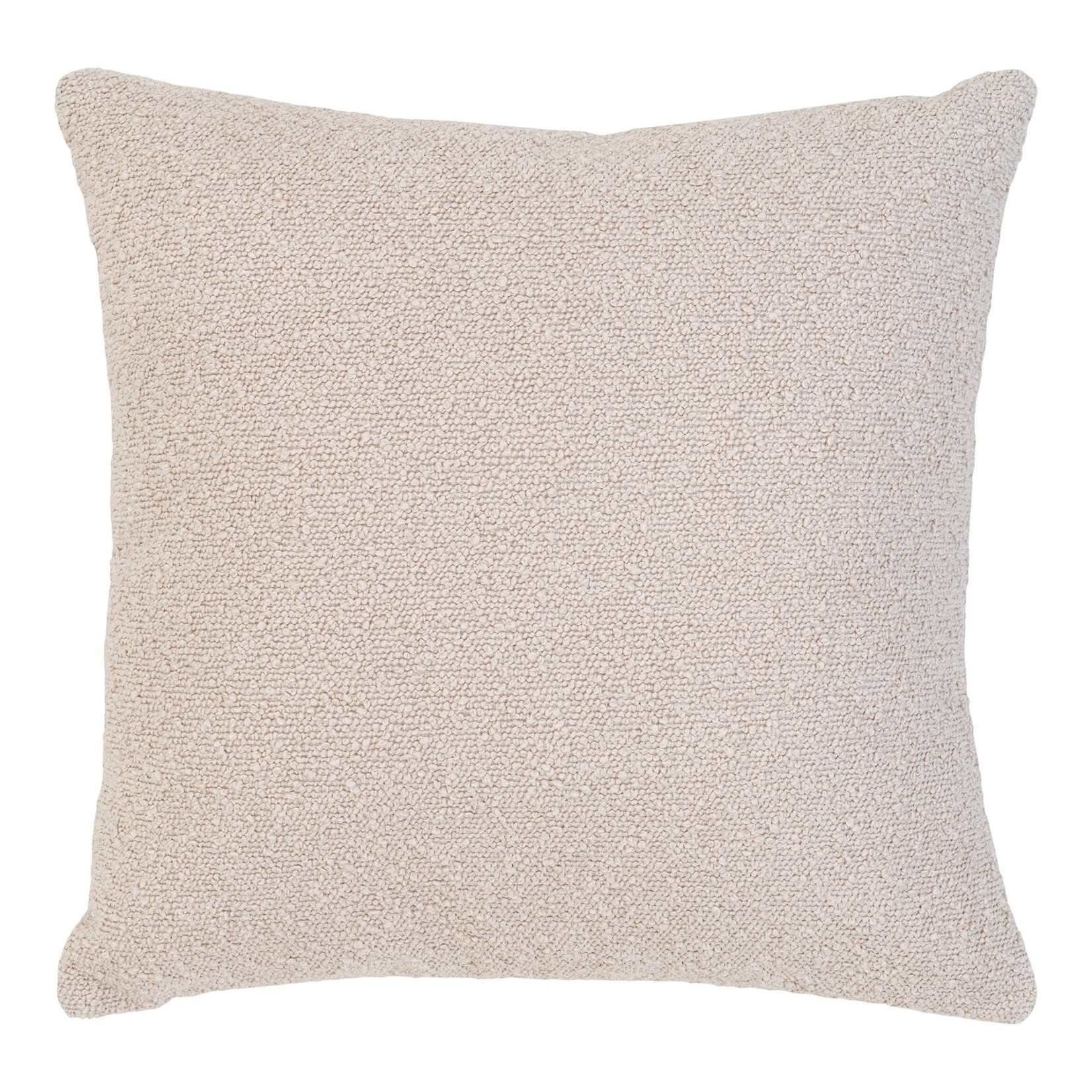 Nordic Savannah Cushion - Cushion i bouclé, beige, 45x45 cm