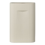 Nordic Vase - Vase in ceramic, grey, 16,5x6,5x26 cm