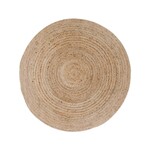 Nordic Bombay jute rug - round