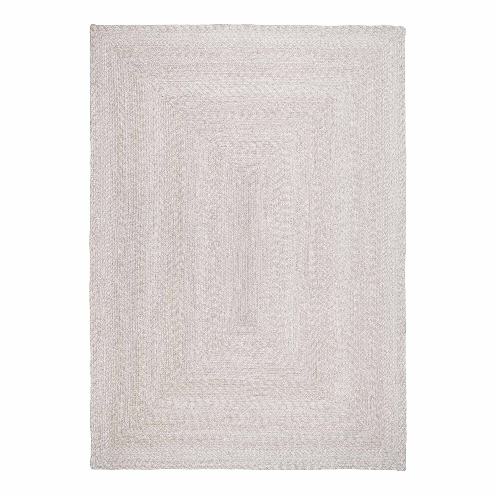 Nordic Menorca rug - rug in 100% recycled plastic, sand, 140x200 cm