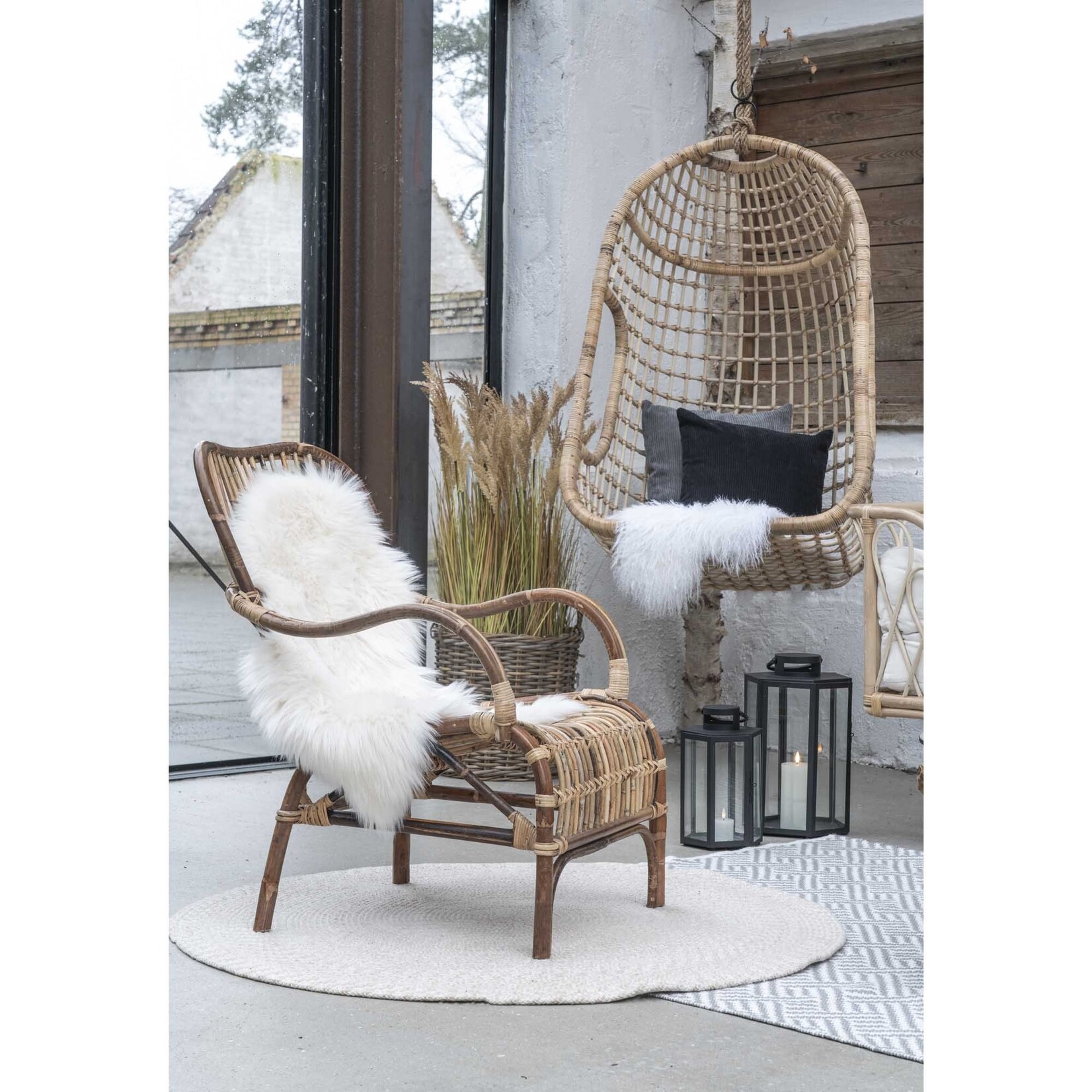 Nordic Menorca vloerkleed - rond
