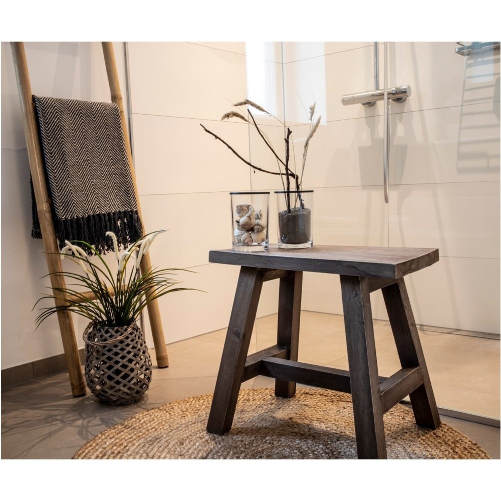 Nordic Bombay jute vloerkleed - rond