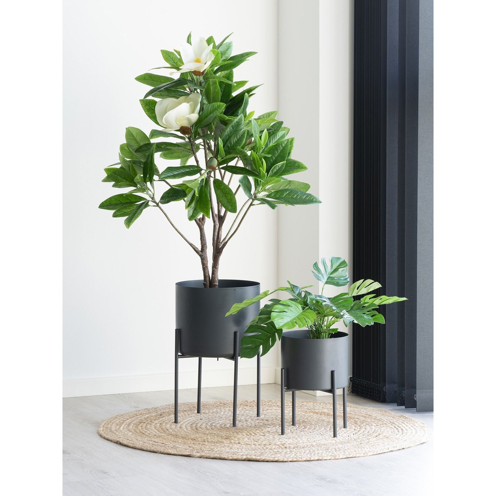 Nordic Bombay jute vloerkleed - rond