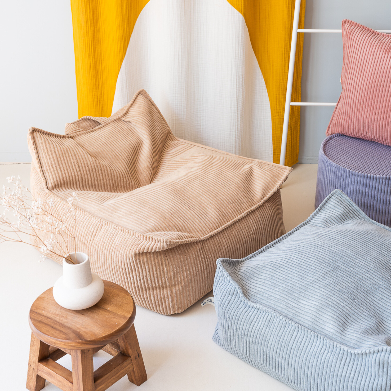 Wigiwama Brown Sugar Beanbag Chair