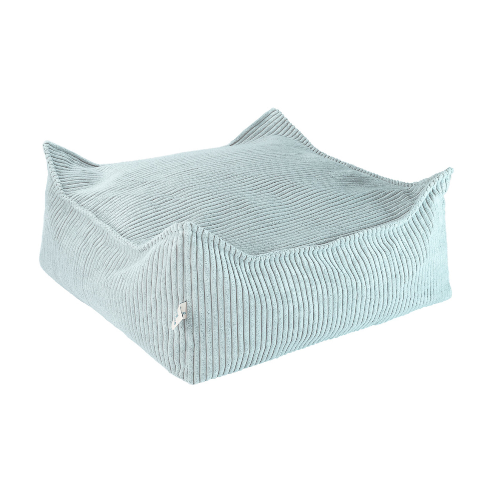 Wigiwama Peppermint Green Square Ottoman