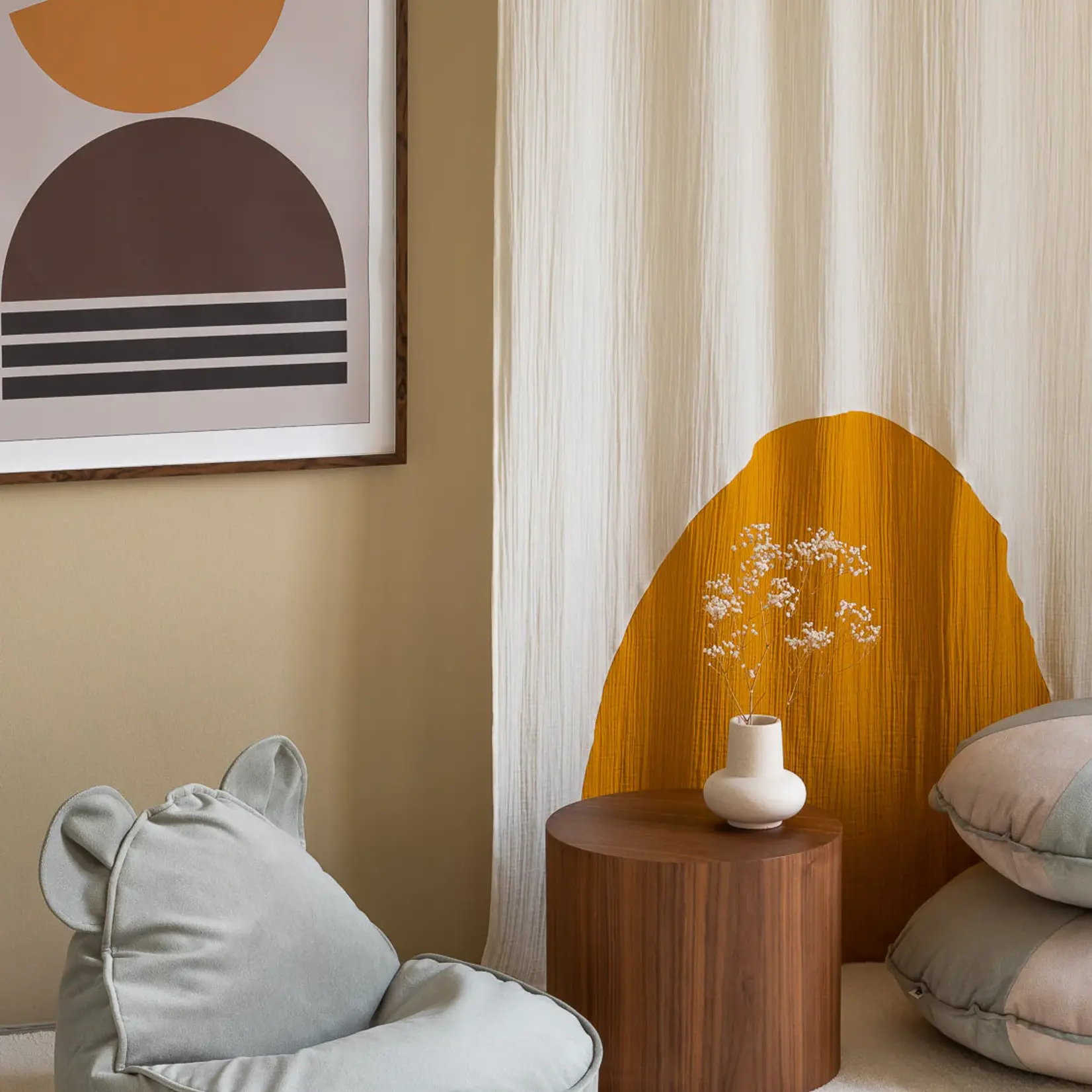 Wigiwama Misty Green Bear Beanbag