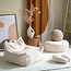 Wigiwama Cream White Beanbag Chair