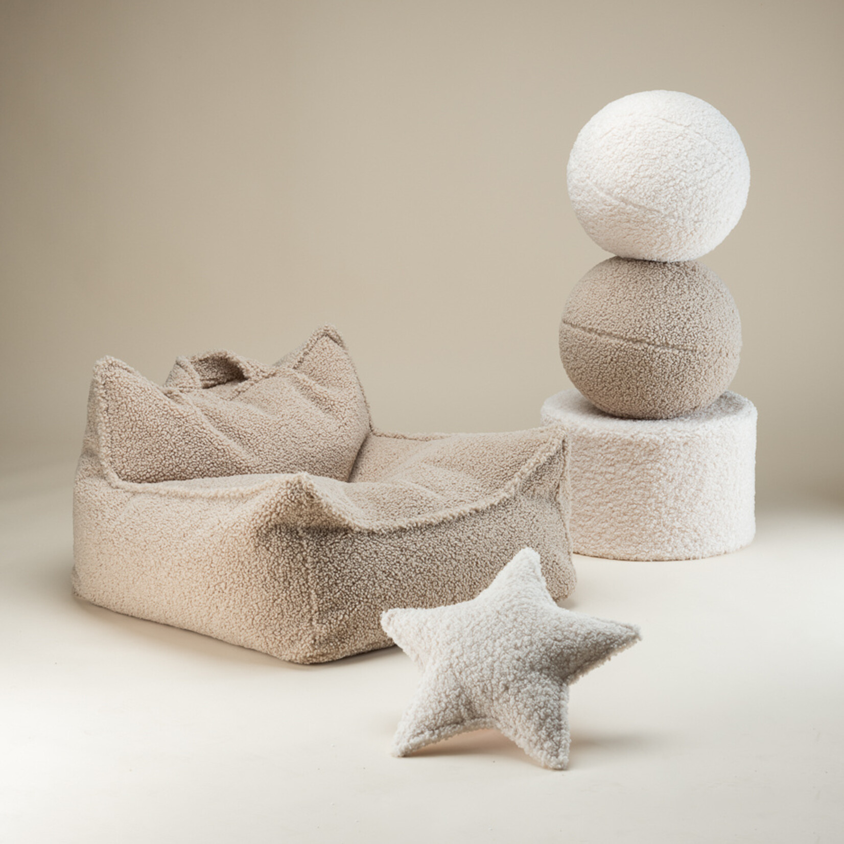 Wigiwama Biscuit Beanbag Chair
