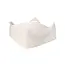Wigiwama Cream White Square Ottoman