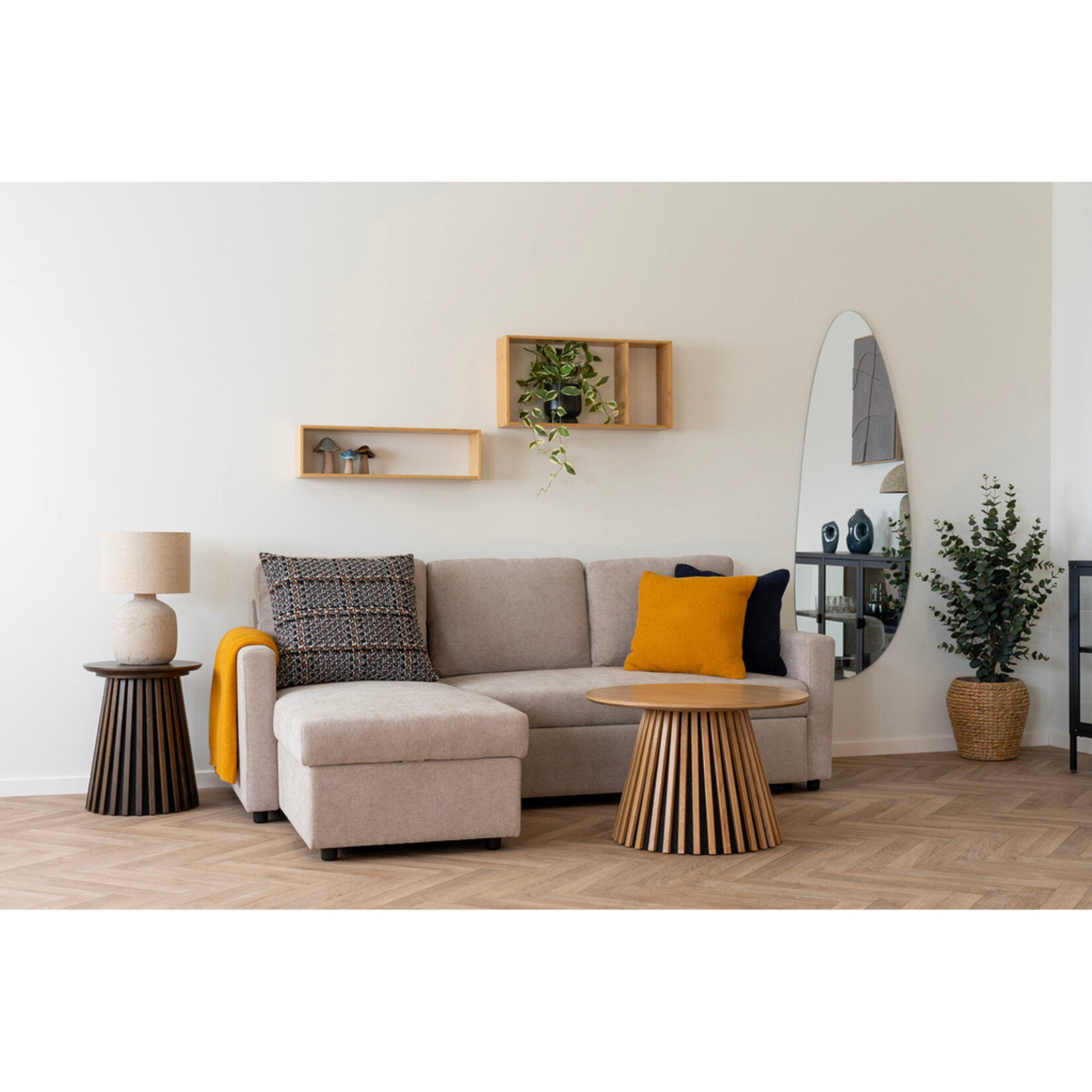 Nordic Osaka salontafel eiken naturel 70x45 cm