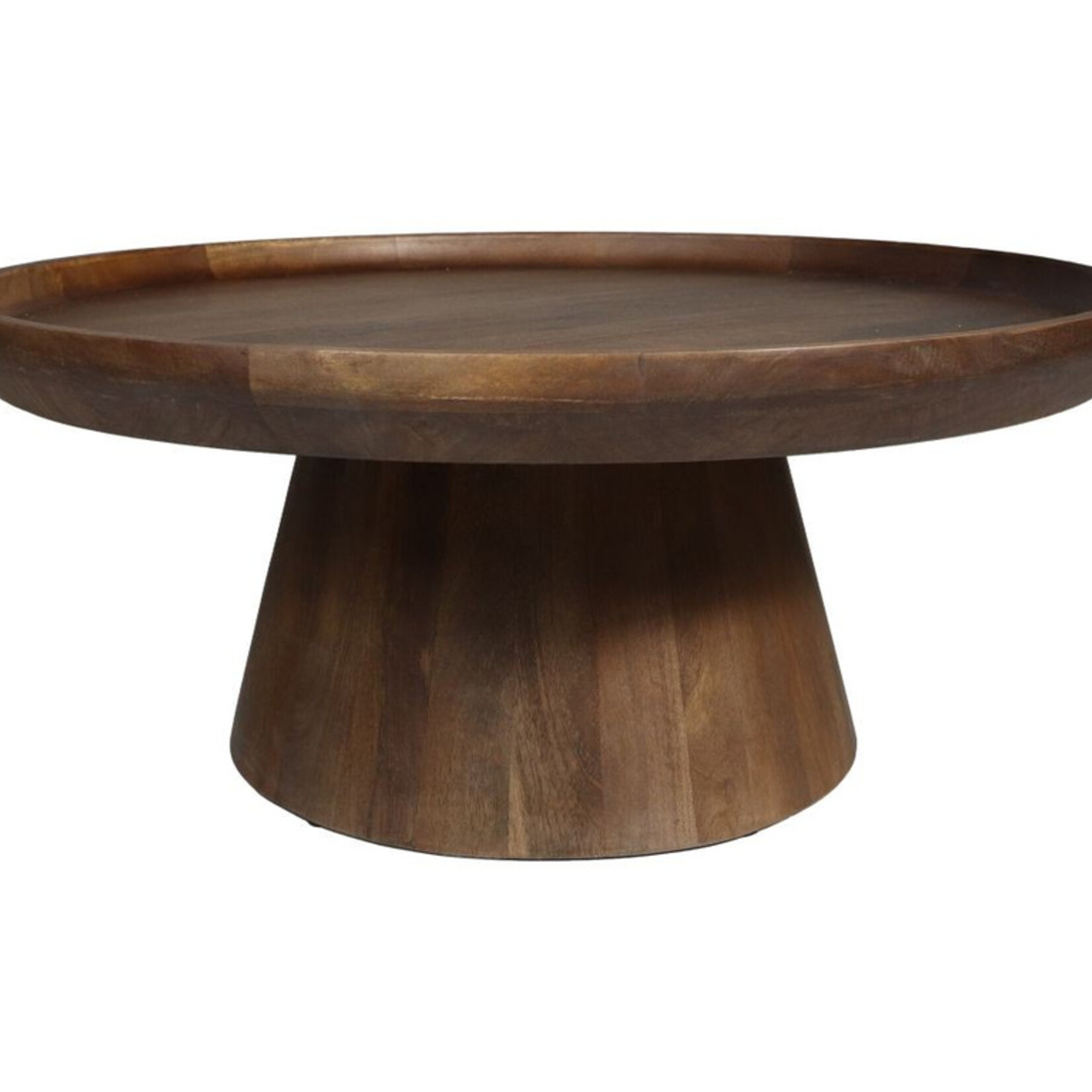 HSM Collection Drum salontafel 75cm - mat bruin