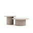 HSM Collection Salontafel Sofia - wit travertine