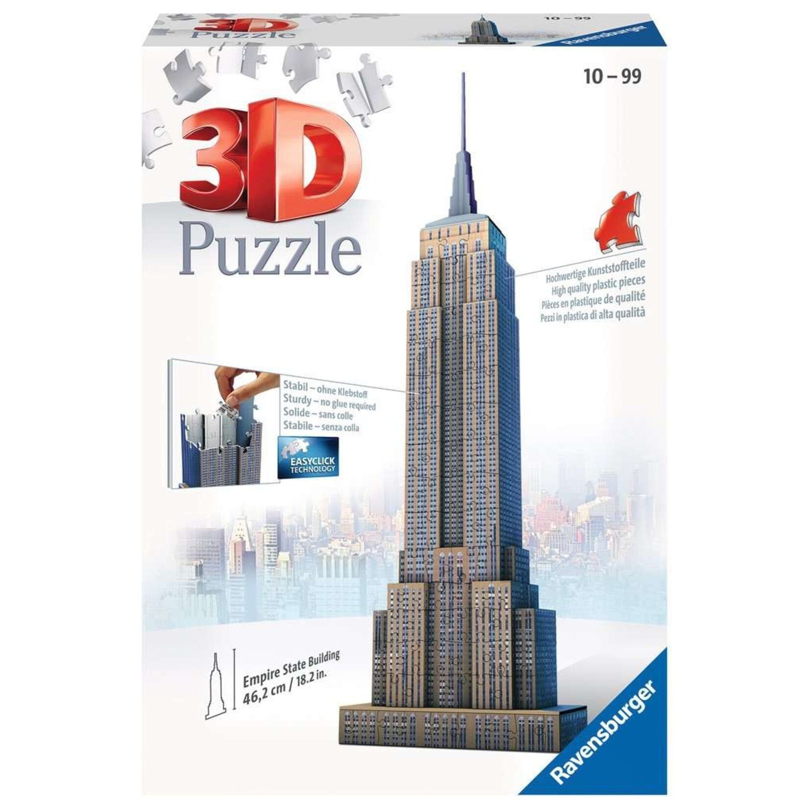 Ravensburger Ravensburger 3D puzzel Empire State Building (216 stukjes)