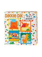 Dikkie Dik Puzzel Dikkie Dik 4 in 1 (4, 6, 9 en 16 stukjes)