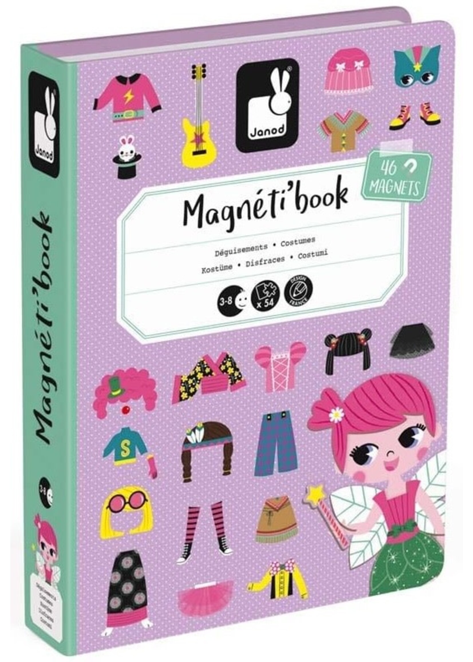 Janod Janod Magneetboek - Prinsessen