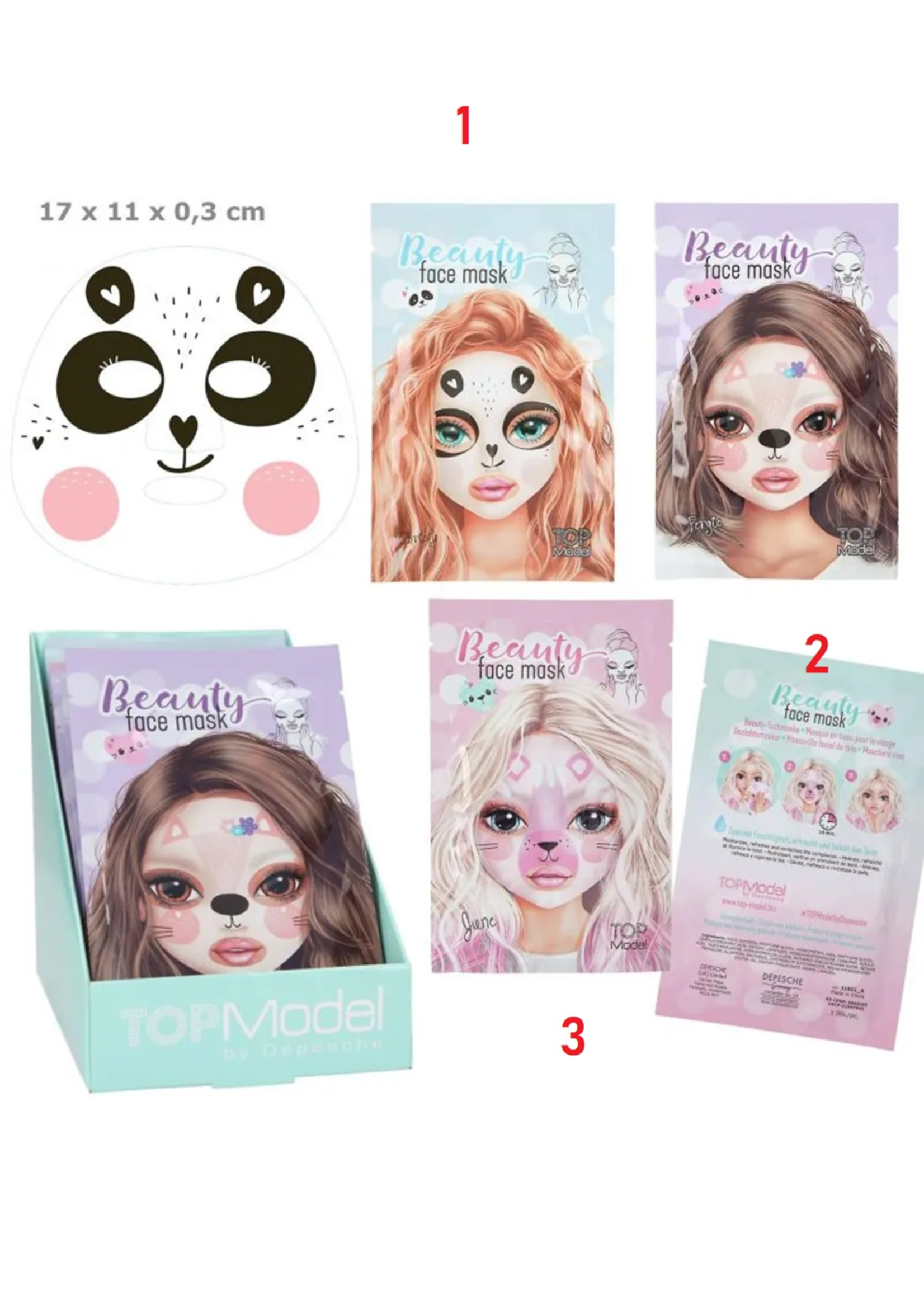 TopModel TOPModel gezichtsmasker