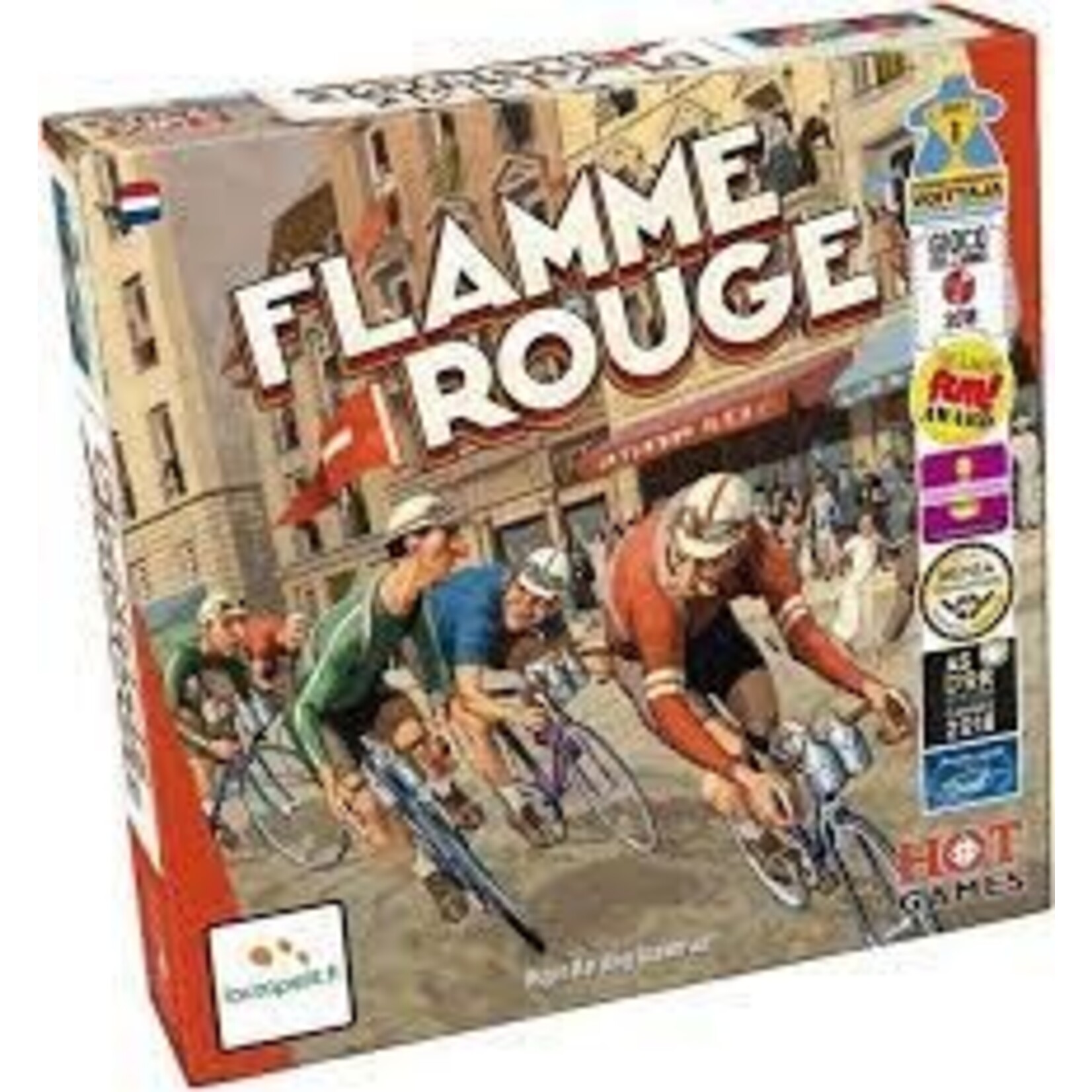 Lautapelit Flamme Rouge Wielrenspel