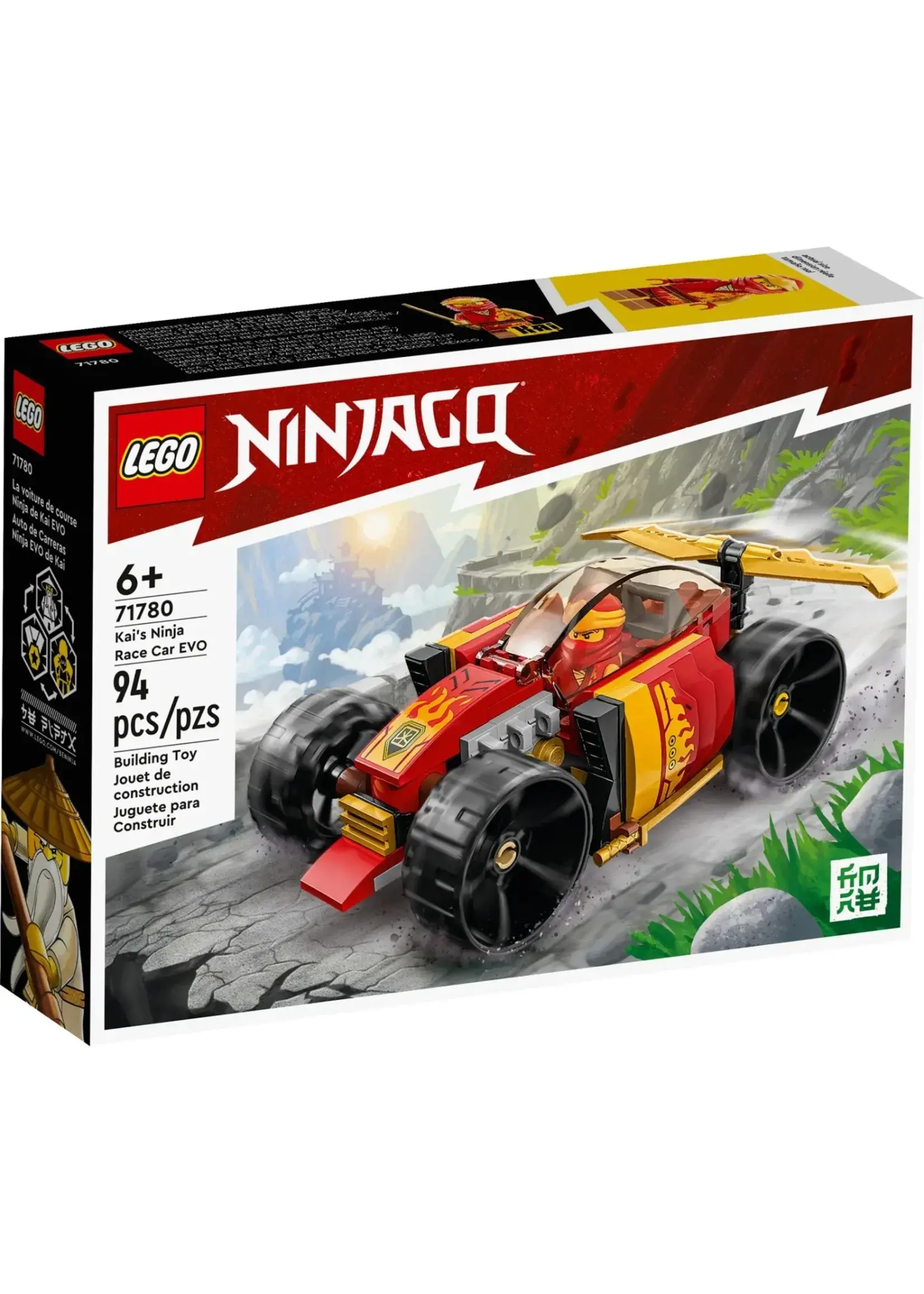 Lego LEGO 71780 Ninjago - Kai`s Ninja Racewagen EVO